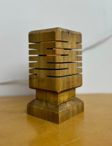 Handcrafted pine lantern - handcrafted,