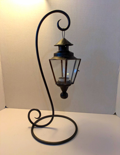 Metal glass hanging - metal,