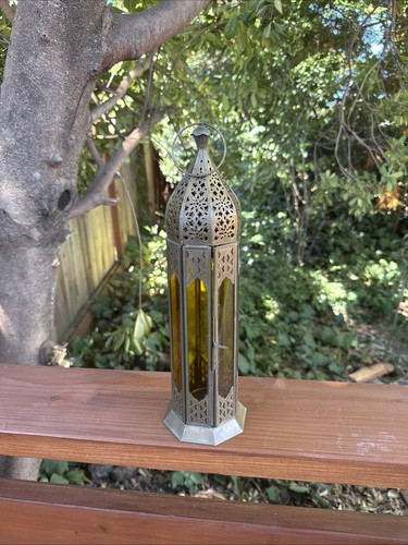 Hanging stained glass tea - glass,