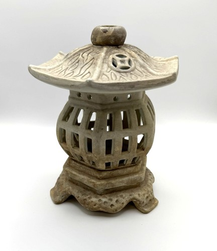 Terracotta pagoda lantern - pagoda,
