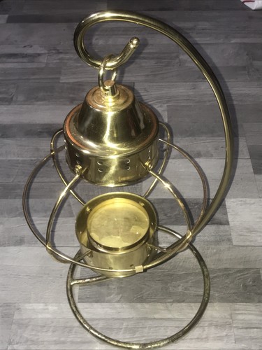 Brass color lantern hanging - color,