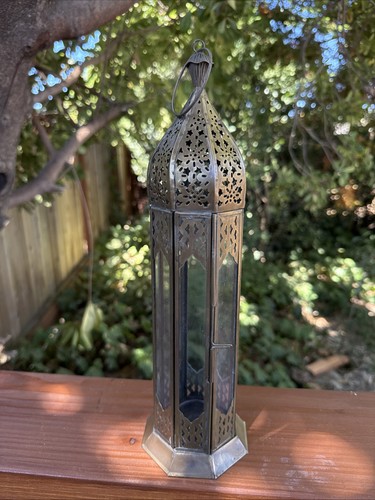 Hanging stained glass - stained, tea